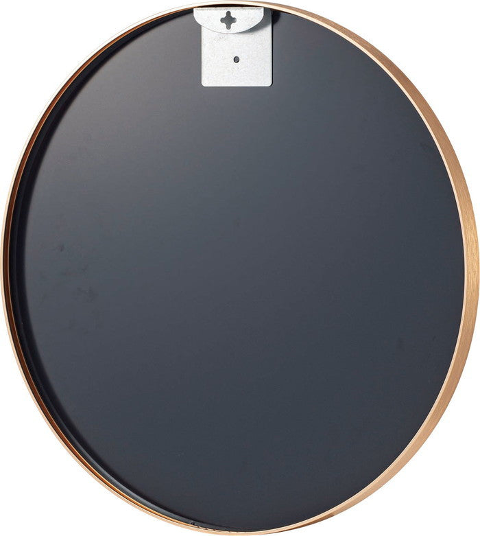 ウォールミラー 壁掛けミラー ブラック ゴールド W50×D2.5×H50  azu-tsm-773の画像