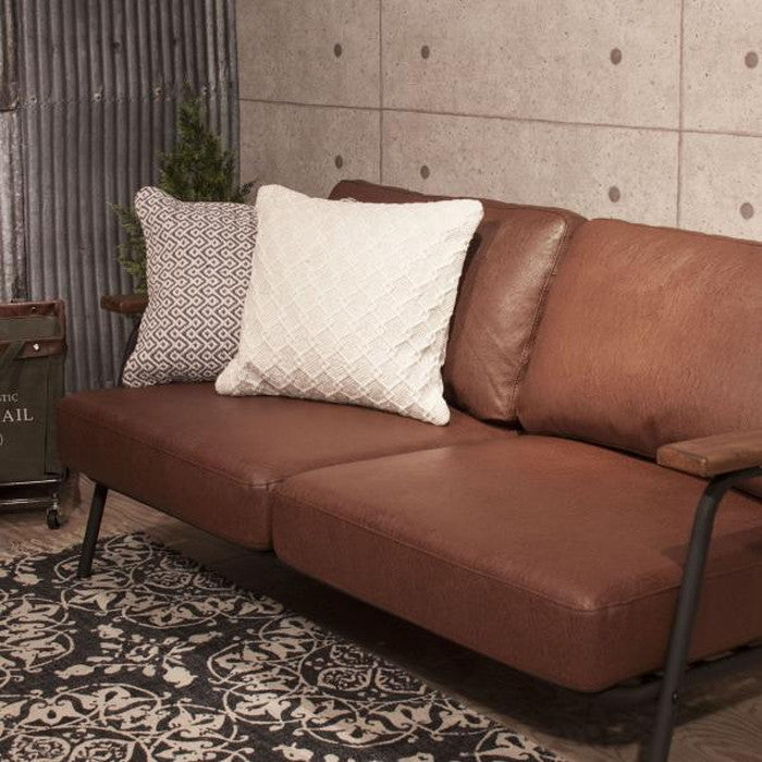 クッション ベージュ グレー アイボリー フレー レッド 約W45×D45×H16  azu-ttc-337の画像