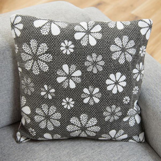 クッション グレー 約W45×D45×H16  azu-ttc-339の画像