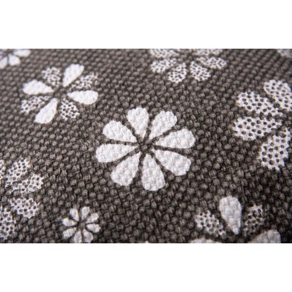 クッション グレー 約W45×D45×H16  azu-ttc-339の画像