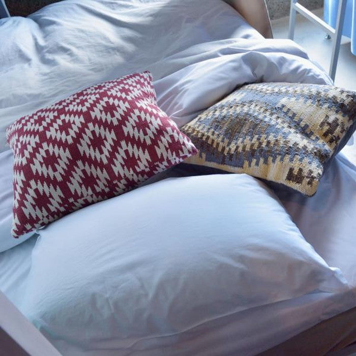 クッション ブルー レッド ベージュ グリーン 約W45×D45×H16  azu-ttc-340の画像