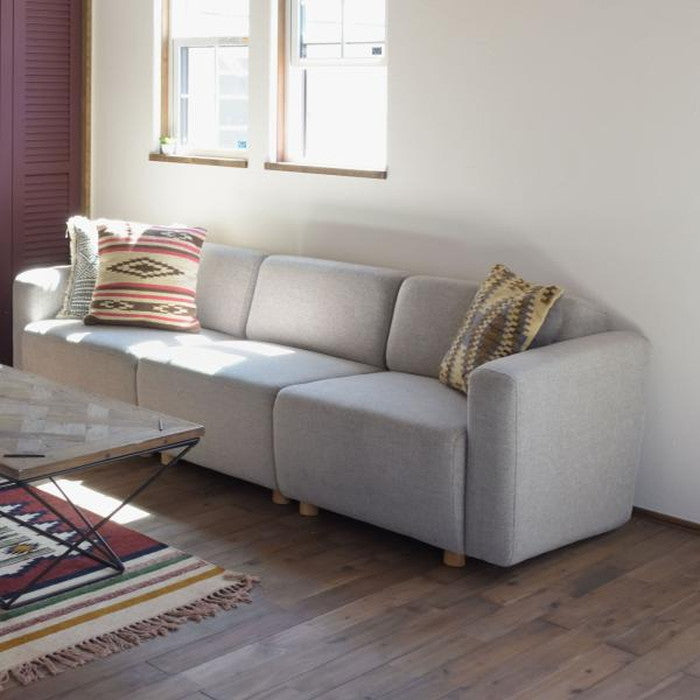 クッション ブルー レッド ベージュ グリーン 約W45×D45×H16  azu-ttc-340の画像