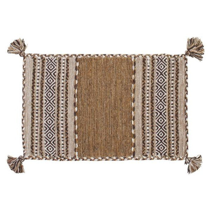 シャニール マット ベージュ グレー ネイビー 約W45×D75  azu-ttr-101の画像