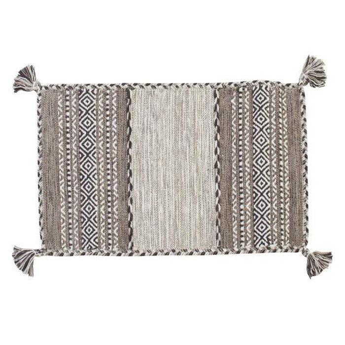 シャニール マット ベージュ グレー ネイビー 約W45×D75  azu-ttr-101の画像