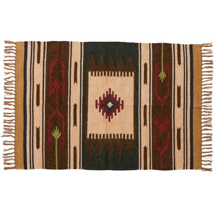 キリムマット 約W45×D75  azu-ttr-104の画像