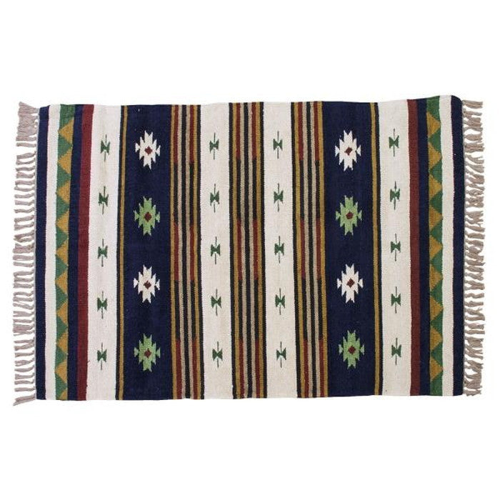 キリムラグ マット 約W90×D130  azu-ttr-105の画像