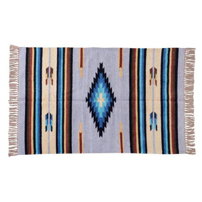 キリムラグ マット 約W90×D130  azu-ttr-105の画像