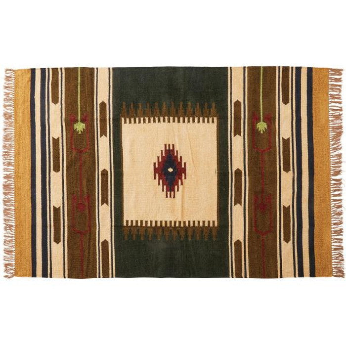 キリムラグ マット 約W170×D230  azu-ttr-107の画像