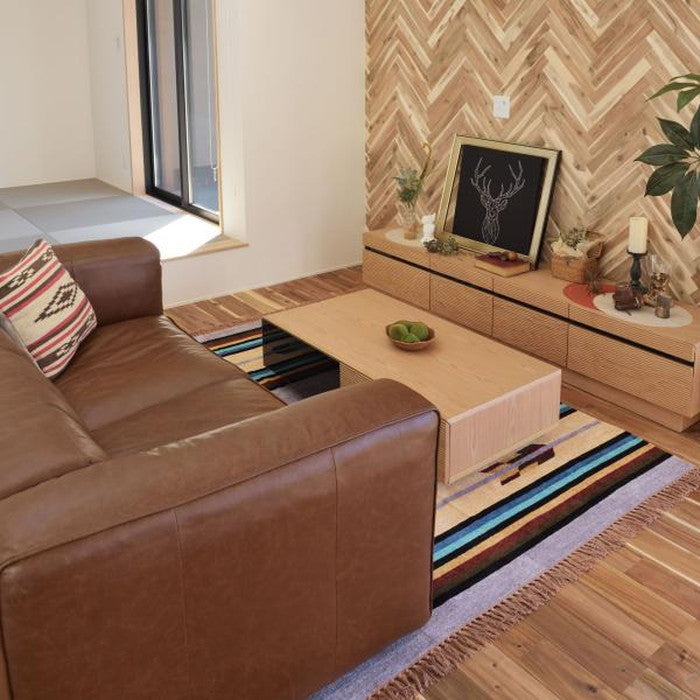 キリムラグ マット 約W170×D230  azu-ttr-107の画像