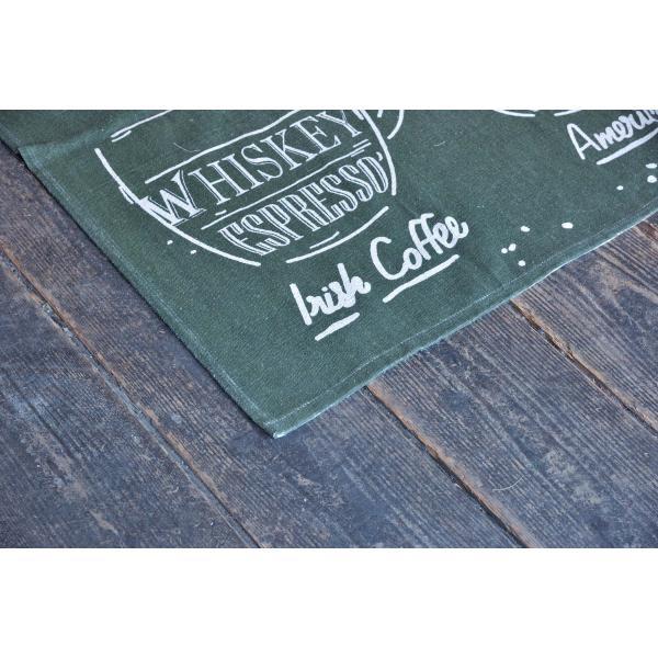 ラグ マット ブルー グリーン 約W130×D190  azu-ttr-155の画像