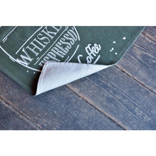 ラグ マット ブルー グリーン 約W130×D190  azu-ttr-155の画像