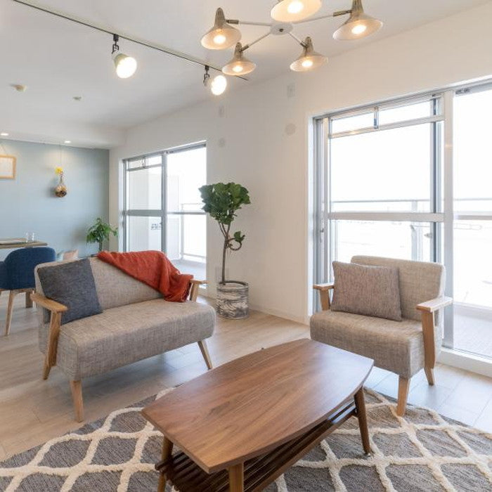 ラグ マット ベージュ グレー 約W170×D230 マット  azu-ttr-175の画像