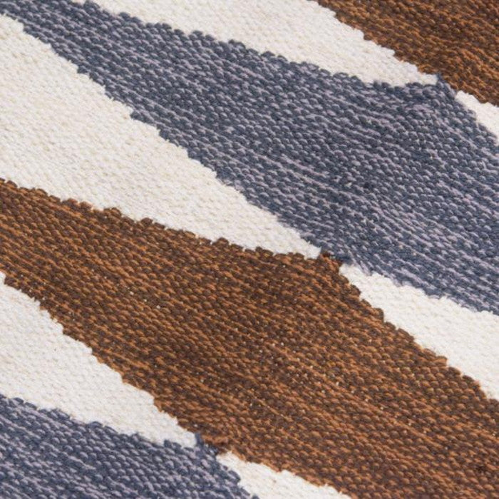 キッチンマット ブルー 約W50×D180  azu-ttr-180の画像