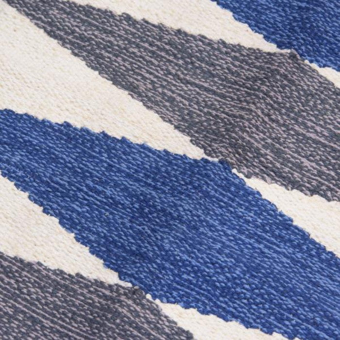 キッチンマット ブルー 約W50×D180  azu-ttr-180の画像