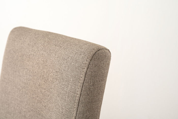 ダイニング チェア グレー W42×D53×H86×SH45.5  azu-vet-214の画像