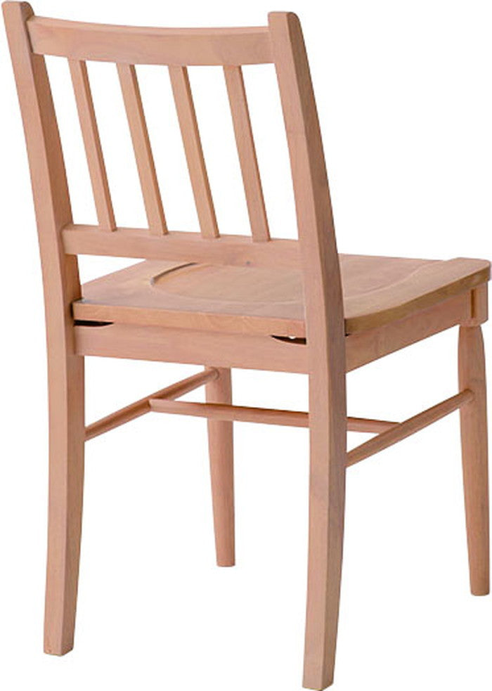 ダイニング チェア ナチュラル ホワイト W43×D49×H78.5×SH45  azu-vet-220の画像