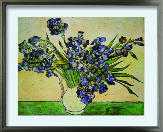 フィンセント ファン ゴッホ Vincent van Gogh Iris-Strauss 1890 L SV 530x430x25mm ZFA-62358 bic-10116697s1