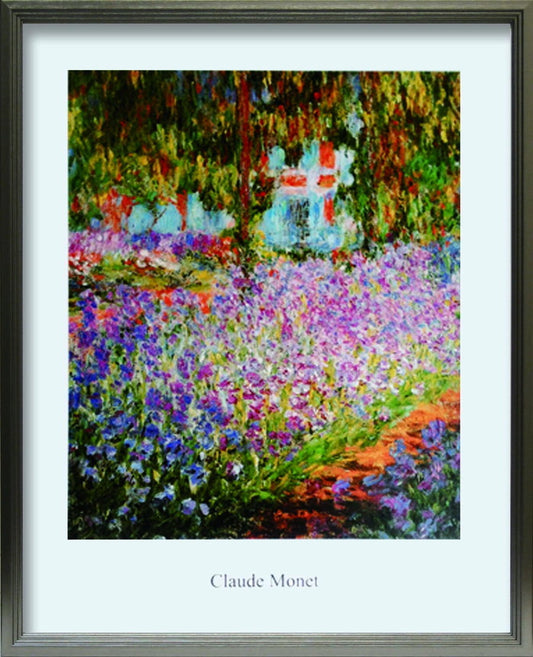 クロード モネ Claude Monet The Monet's garden at Giverny L SV 430x530x25mm ZFA-62367 bic-10116706s1