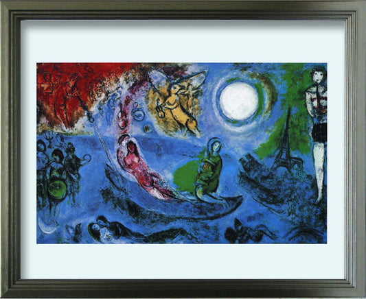 マルク シャガール Marc Chagall II concerto 1957 S SV 330x270x25mm ZFA-62329 bic-10116881s1