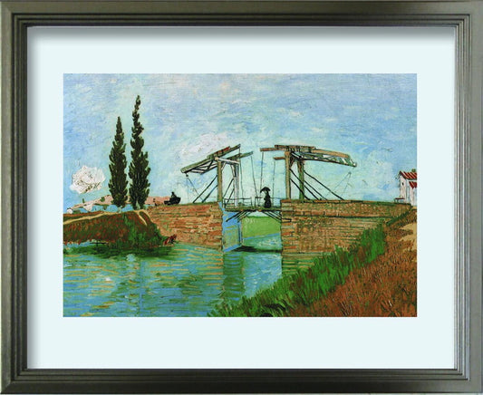 フィンセント ファン ゴッホ Vincent van Gogh The Draw Bridge S SV 330x270x25mm ZFA-62334 bic-10116886s1