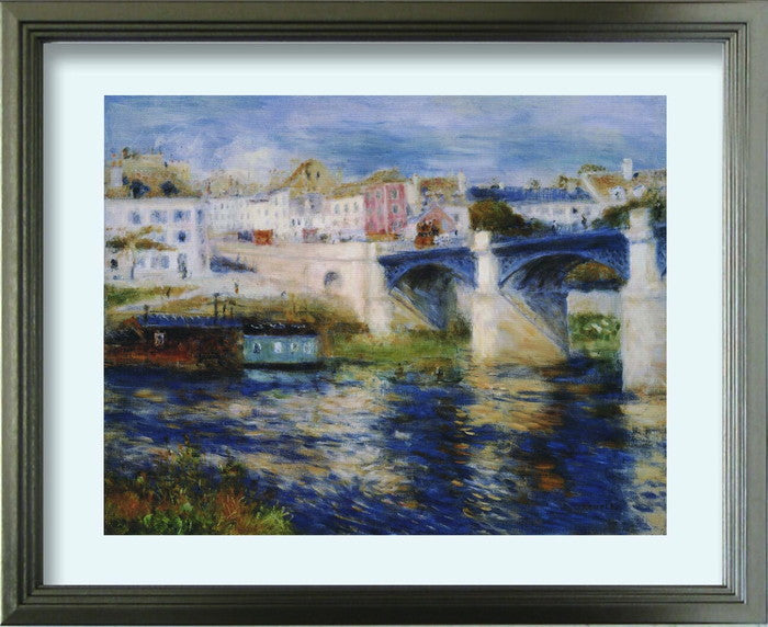 ピエール オーギュスト ルノワール Pierre-Auguste Renoir Bridge at Chatou S SV 330x270x25mm ZFA-62342 bic-10116894s1