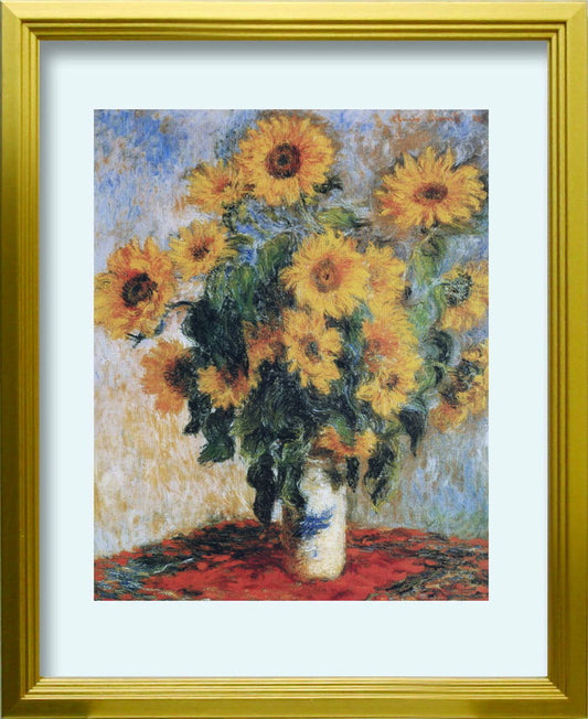 クロード モネ Claude Monet Tournesols S GD 270x330x25mm ZFA-62347 bic-10116899s1