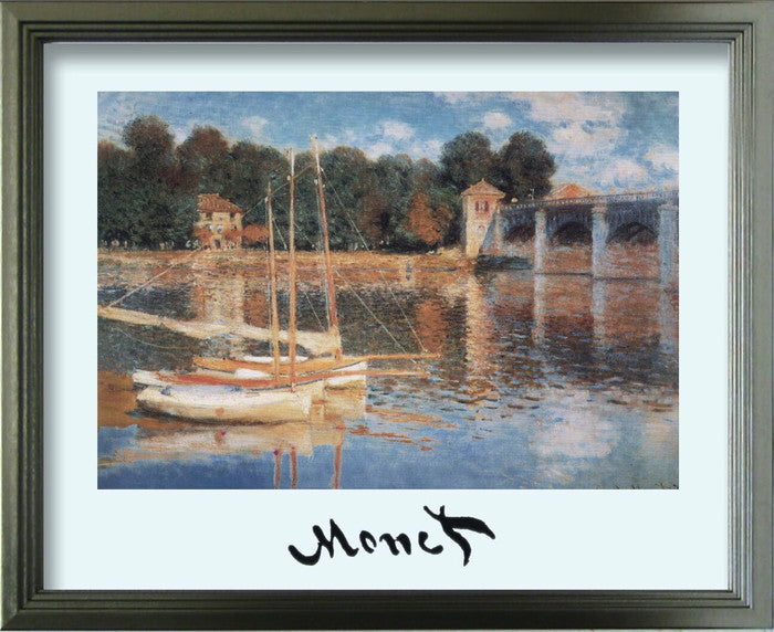 クロード モネ Claude Monet ponte ad Argeteuil S SV 330x270x25mm ZFA-62349 bic-10116901s1