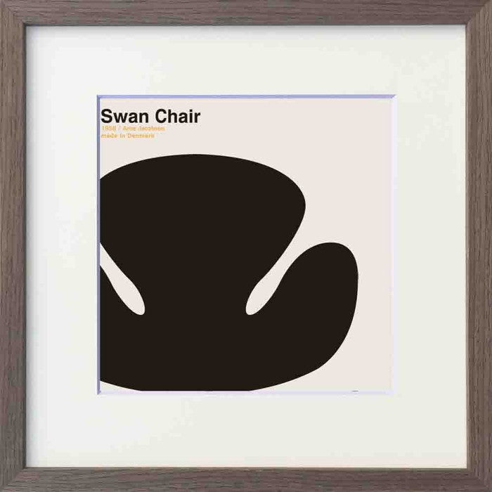 やすかわ としあき Toshiaki Yasukawa Swan Chair 325x325x32mm ITY-62300 bic-10172881s1