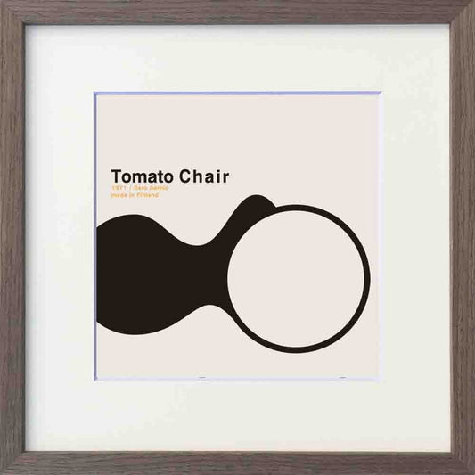 やすかわ としあき Toshiaki Yasukawa Tomato Chair 325x325x32mm ITY-62303 bic-10172884s1