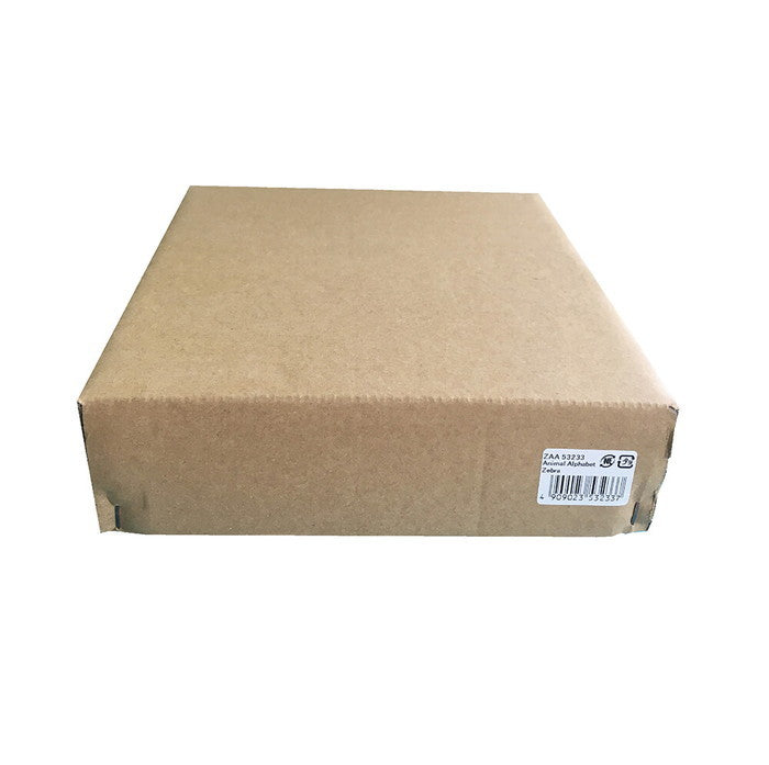 アニマルアルファベット Animal Alphabet Panda 200x200x53mm ZAA-53223  bic-10772205s1の画像