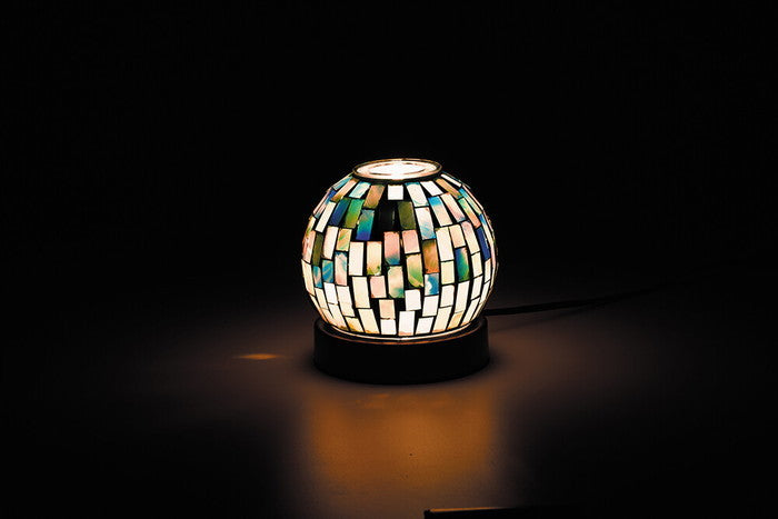 モザイクアロマライト スフィア リュザール あさとかぜ 128x130mm 21142  bic-10852614s1の画像