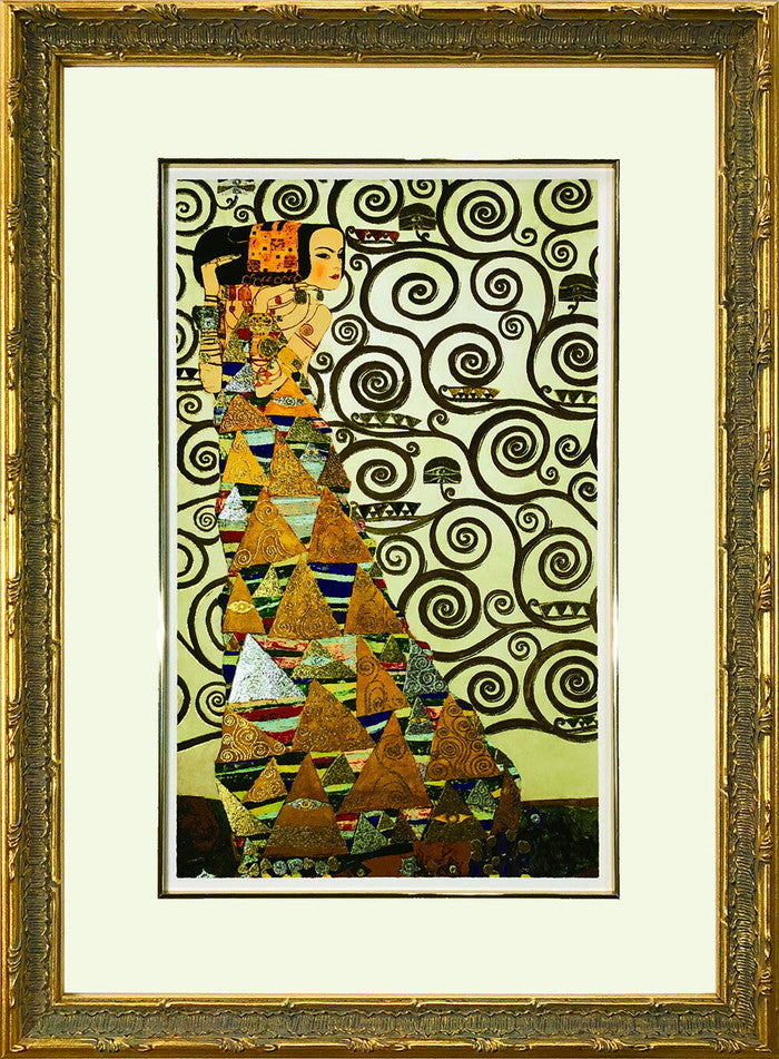 グスタフ クリムト Gustav Klimt Expectation 期待 321x436x30mm GGK-62473 bic-10859784s1