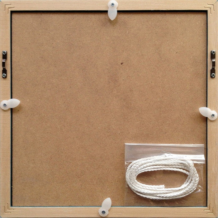 額縁 木製シンプル インテリアフレーム Interior Frame Brown 200x200mm 223x223x17mm 正方形サイズ 223x223x17 FIN-62605  bic-11109123s1の画像