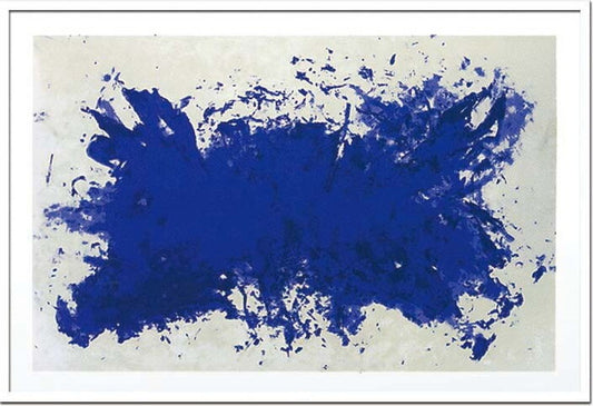 アートフレーム イブ・クライン Yves Klein Hommage a Tennessee Williams 1960 Silkscreen 940x660x30mm IYK-14371 bic-6942422s1