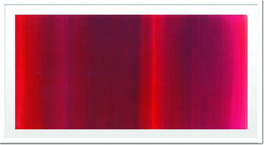 アートフレーム Susanne Atahli Rot-Magenta 2009 Silkscreen 1130x630x30mm ISA-14400 bic-6942450s1