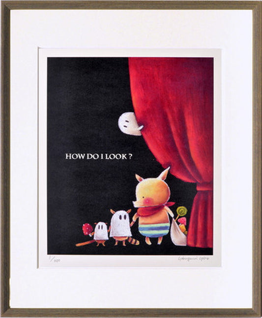 アートフレーム 藪上 陽子 How Do I Look! 368x444x20mm ZYY-61260  bic-6942844s1の画像