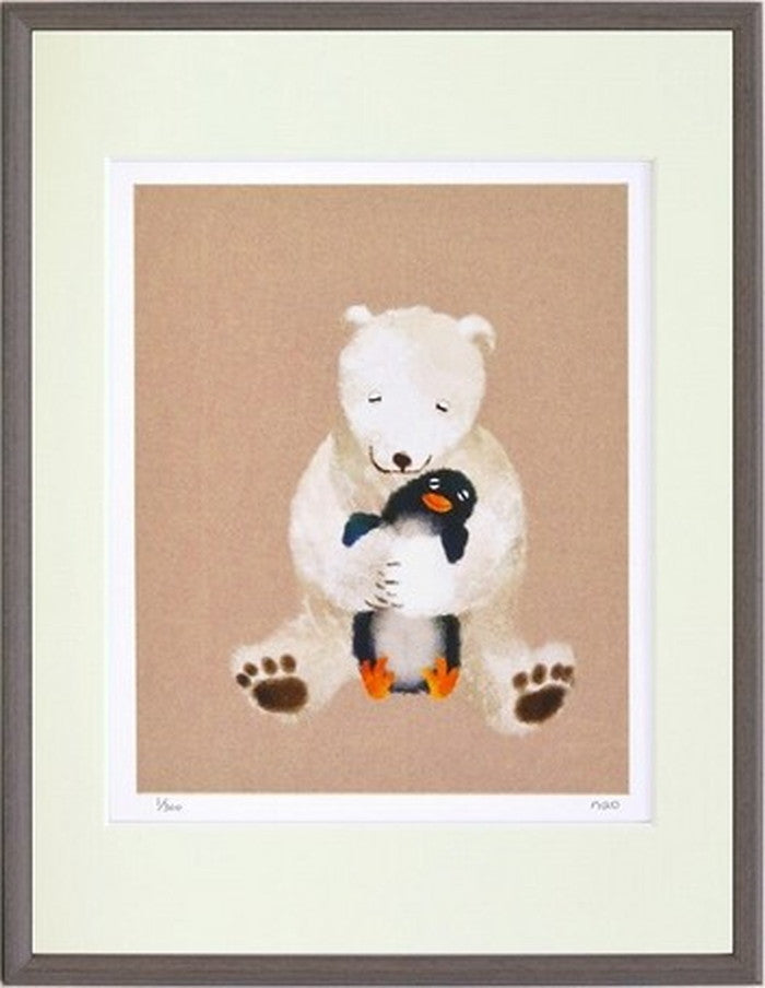 アートフレーム 菜生 nao すやすや 305x395x20mm ZNO-61118  bic-6942896s1の画像