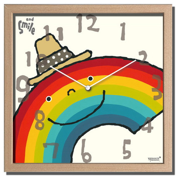 アーティストクロック Artist Clock 武内 祐人 虹 320x320x55mm CAC-52640  bic-7074693s1の画像
