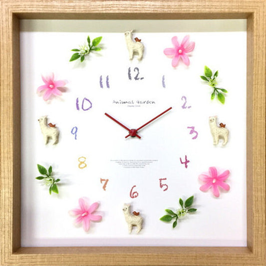 ディスプレイクロック アルパカ Display Clock Alpaca-3 320x320x55mm CDC-52832 bic-7074710s1