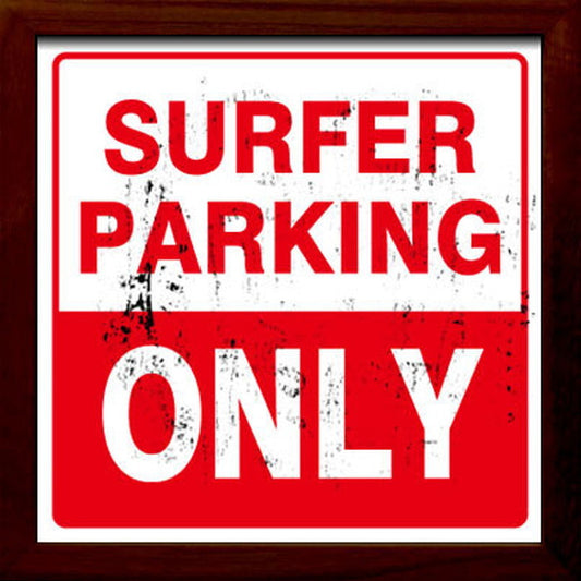 サインフレーム SIGN FRAME Surfer Parking Only 220x220x20mm ZSF-52028  bic-7088734s1の画像