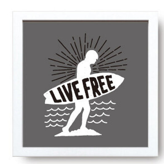 サインフレーム SIGN FRAME Live Free 220x220x20mm ZSF-52139  bic-7088741s1の画像