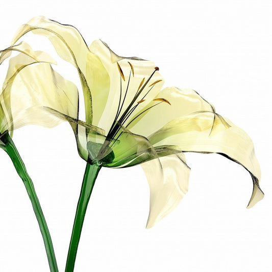 キャンバスアート Petit Canvas Art Lily flower 300x300mm ZPT-62067 bic-9210590s1