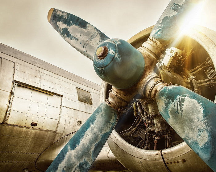 キャンバスアート Petit Canvas Art 歴史あるプロペラ 500x400mm ZPT-62076  bic-9210599s1の画像