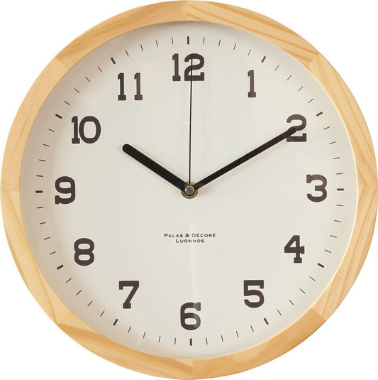 アイナ ウッドクロック Eina Wood Clock M ナチュラル EIN-200NA bic-9240775s1