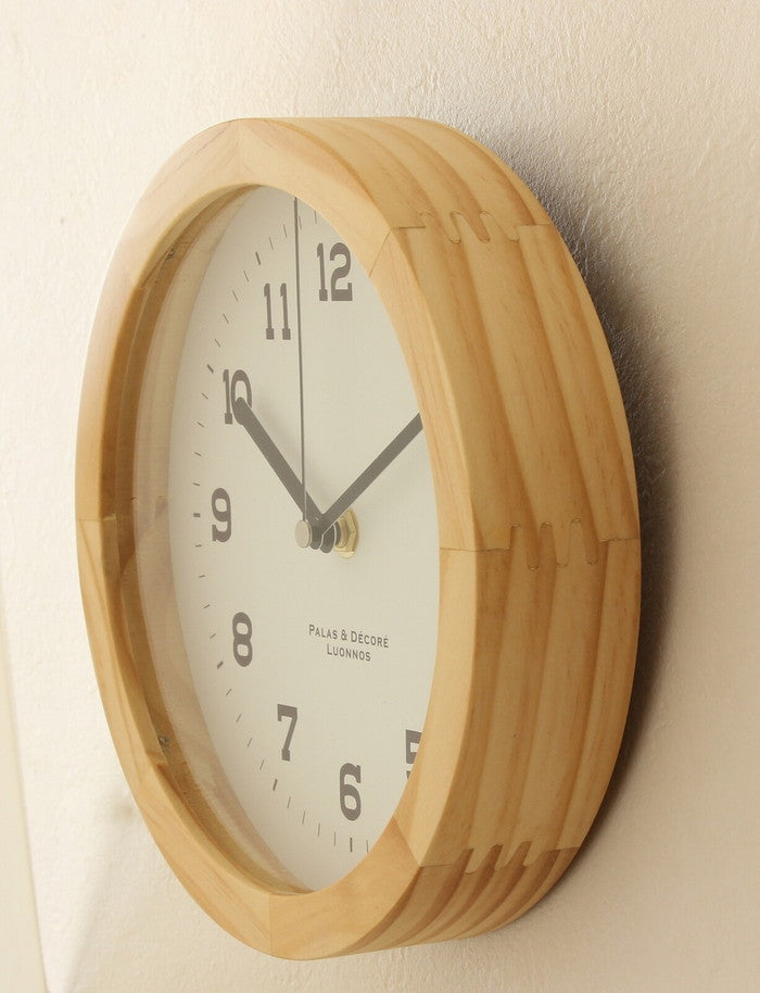 アイナ ウッドクロック Eina Wood Clock M ナチュラル EIN-200NA bic-9240775s1