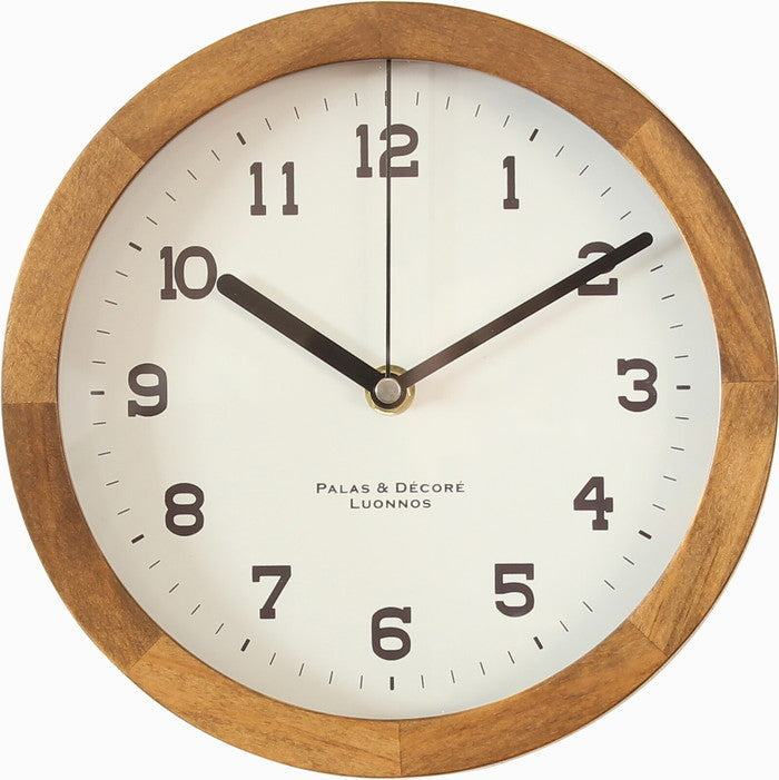 アイナ ウッドクロック Eina Wood Clock M ブラウン EIN-200BR bic-9240776s1