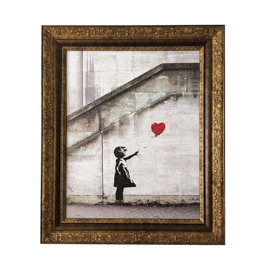 【数量限定】アートフレーム バンクシー IBA-62203 Banksy Love is in the Bin Limited Edition シュレッダー事件 bic-9291183s1