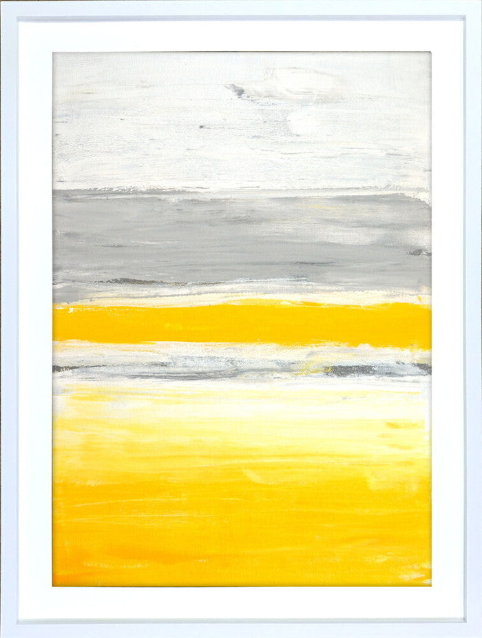 キャンバスアート Abstract Art Grey and Yellow Abstract Art Painting IAA-52931 bic-9686484s1