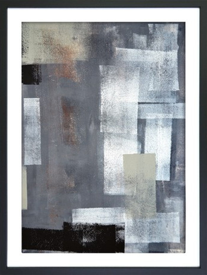 キャンバスアート Abstract Art Grey and Green Abstract Art Painting IAA-52926 bic-9686491s1