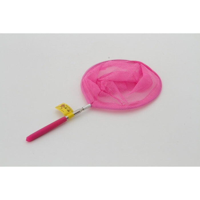 虫取り網 伸縮式 カラフル 完成品 W210×D20×H380-860mm 0.1kg fj-11229の画像